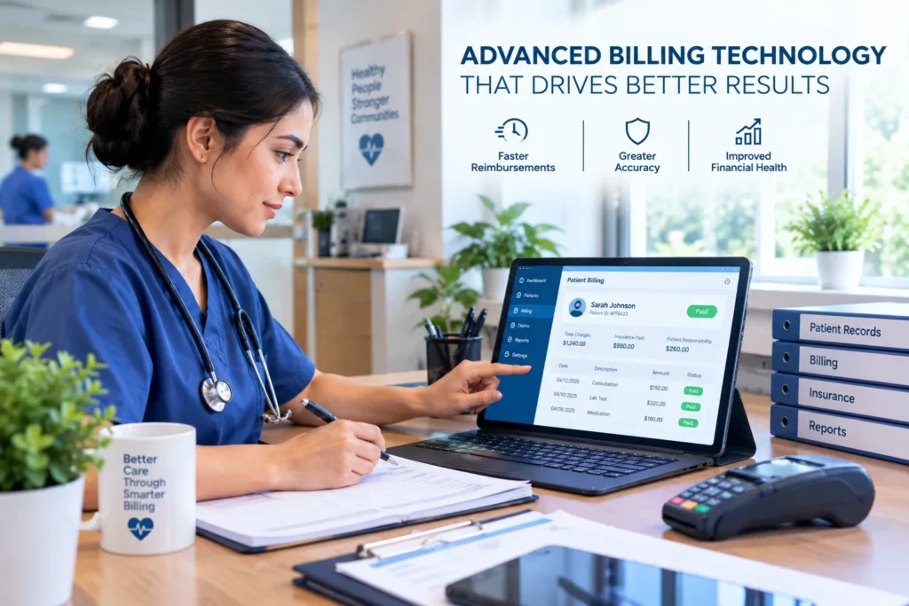 Medical billing specialist conducting patient insurance verification
