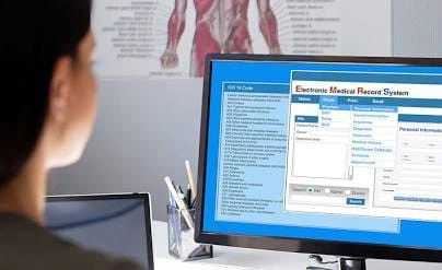Medical coding and claims specialist reviewing South Carolina patient billing records